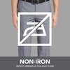image:imageVan Heusen Mens Essential Slim Fit Flat Front Dress Pant Stretch Fabric amp Waistband Machine WashableTaupe