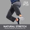 image:imageVan Heusen Mens Essential Slim Fit Flat Front Dress Pant Stretch Fabric amp Waistband Machine WashableTaupe
