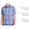 image:imageVan Heusen Mens Essential Woven Short Sleeve Button UpGrey Blue