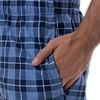 image:imageVan Heusen Mens Flannel Fleece Sleep PantNavy Plaid