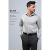 image:imageVan Heusen Mens Flex Collar Slim Fit Stretch Dress ShirtBlack