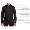 image:imageVan Heusen Mens Flex Collar Slim Fit Stretch Dress ShirtBlack