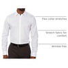 image:imageVan Heusen Mens Flex Collar Slim Fit Stretch Dress ShirtWhite