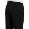 image:imageVan Heusen Mens Flex Flat Front Straight Fit PantBlack  Soft Lux