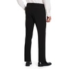 image:imageVan Heusen Mens Flex Flat Front Straight Fit PantBlack  Soft Lux