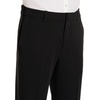 image:imageVan Heusen Mens Flex Flat Front Straight Fit PantBlack  Soft Lux
