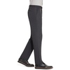 image:imageVan Heusen Mens Flex Flat Front Straight Fit PantCharcoal