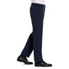image:imageVan Heusen Mens Flex Flat Front Straight Fit PantNavy  Soft Lux