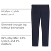 image:imageVan Heusen Mens Flex Flat Front Straight Fit PantNavy  Soft Lux