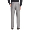image:imageVan Heusen Mens Flex Flat Front Straight Fit PantSilver Grey