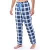 image:imageVan Heusen Mens Jersey Knit Sleep PantBlue Plaid