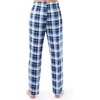 image:imageVan Heusen Mens Jersey Knit Sleep PantBlue Plaid