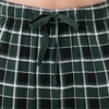 image:imageVan Heusen Mens Jersey Knit Sleep PantGreen Plaid