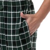 image:imageVan Heusen Mens Jersey Knit Sleep PantGreen Plaid
