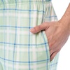 image:imageVan Heusen Mens Jersey Knit Sleep PantLight Green Plaid