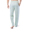 image:imageVan Heusen Mens Jersey Knit Sleep PantLight Green Plaid