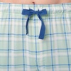 image:imageVan Heusen Mens Jersey Knit Sleep PantLight Green Plaid