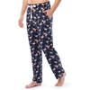 image:imageVan Heusen Mens Jersey Knit Sleep PantNavyFlamingo
