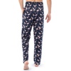 image:imageVan Heusen Mens Jersey Knit Sleep PantNavyFlamingo