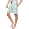 image:imageVan Heusen Mens Jersey Knit Sleep ShortsLight Green Plaid