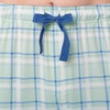 image:imageVan Heusen Mens Jersey Knit Sleep ShortsLight Green Plaid