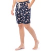 image:imageVan Heusen Mens Jersey Knit Sleep ShortsNavyFlamingo