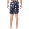 image:imageVan Heusen Mens Jersey Knit Sleep ShortsNavyFlamingo