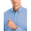 image:imageVan Heusen Mens NoIron Long Sleeve Button Down Shirt Comfortable Stretch FabricBel Air Blue
