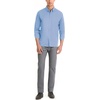 image:imageVan Heusen Mens NoIron Long Sleeve Button Down Shirt Comfortable Stretch FabricBel Air Blue
