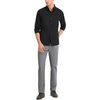 image:imageVan Heusen Mens NoIron Long Sleeve Button Down Shirt Comfortable Stretch FabricBlack