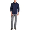 image:imageVan Heusen Mens NoIron Long Sleeve Button Down Shirt Comfortable Stretch FabricBlack Iris