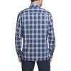 image:imageVan Heusen Mens NoIron Long Sleeve Button Down Shirt Comfortable Stretch FabricBlack Iris Plaid