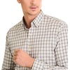 image:imageVan Heusen Mens NoIron Long Sleeve Button Down Shirt Comfortable Stretch FabricChinchilla