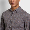 image:imageVan Heusen Mens NoIron Long Sleeve Button Down Shirt Comfortable Stretch FabricInsignia Blue
