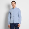 image:imageVan Heusen Mens NoIron Long Sleeve Button Down Shirt Comfortable Stretch FabricLight Blue  Slim Fit