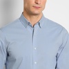 image:imageVan Heusen Mens NoIron Long Sleeve Button Down Shirt Comfortable Stretch FabricLight Blue  Slim Fit