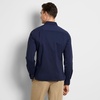 image:imageVan Heusen Mens NoIron Long Sleeve Button Down Shirt Comfortable Stretch FabricNavy  Slim Fit