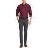 image:imageVan Heusen Mens NoIron Long Sleeve Button Down Shirt Comfortable Stretch FabricPort Red