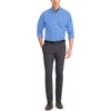 image:imageVan Heusen Mens NoIron Long Sleeve Button Down Shirt Comfortable Stretch FabricRiviera Blue