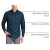 image:imageVan Heusen Mens NoIron Long Sleeve Button Down Shirt Comfortable Stretch FabricTuq Seabed