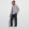 image:imageVan Heusen Mens Originals Long Sleeve Button Down Shirt Slim Fit Regular Length Comfortable Stretch FabricHalogen Blue