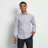image:imageVan Heusen Mens Originals Long Sleeve Button Down Shirt Slim Fit Regular Length Comfortable Stretch FabricStriped Dot Denim