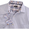 image:imageVan Heusen Mens Originals Long Sleeve Button Down Shirt Slim Fit Regular Length Comfortable Stretch FabricStriped Dot Denim