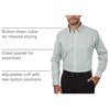 image:imageVan Heusen Mens Pinpoint StripeGreen Chicory