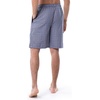 image:imageVan Heusen Mens PolyRayon Twill Sleep Pajama ShortNavyPink Check