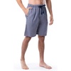 image:imageVan Heusen Mens PolyRayon Twill Sleep Pajama ShortNavyPink Check