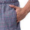 image:imageVan Heusen Mens PolyRayon Twill Sleep Pajama ShortNavyPink Check