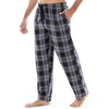 image:imageVan Heusen Mens Polyrayon Yarndye Woven Sleep Pajama PantBlack Plaid