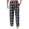 image:imageVan Heusen Mens Polyrayon Yarndye Woven Sleep Pajama PantBlack Plaid