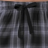 image:imageVan Heusen Mens Polyrayon Yarndye Woven Sleep Pajama PantBlack Plaid